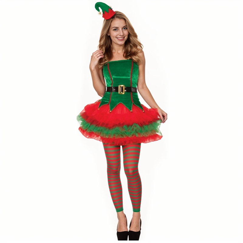 Sassy Elf Adult Costume